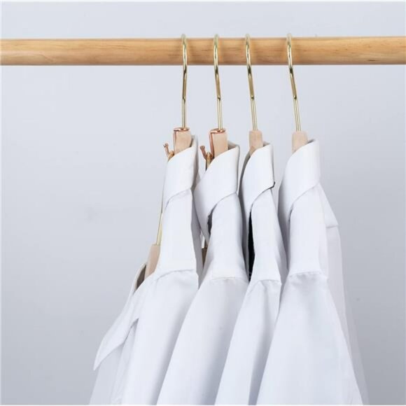 Closet hanger connector hooks 36pcs space saving metal cascading clothes hangers - Picture 6 of 7